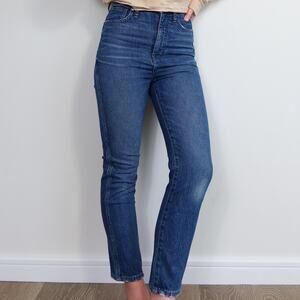 Madewell Stovepipe High Waist Jeans Medium Wash 26